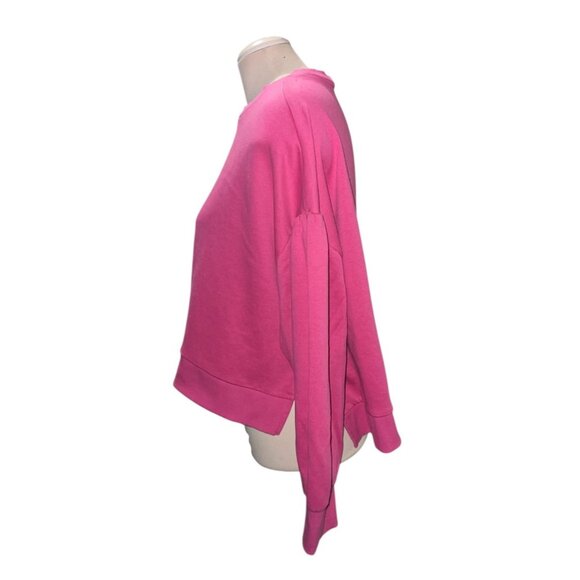 Cabana By Crown & Ivy Womens Pink Pullover Sweatshirt XL Relaxed Fit Long Sleeve - Picture 6 of 6